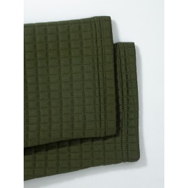 Plus Size - European And American Autumn And Winter Fashion Elegant Faux Two-Piece Cardigan with Pockets And Drawstring Hood, Long Plus-Size Women'S Coat.